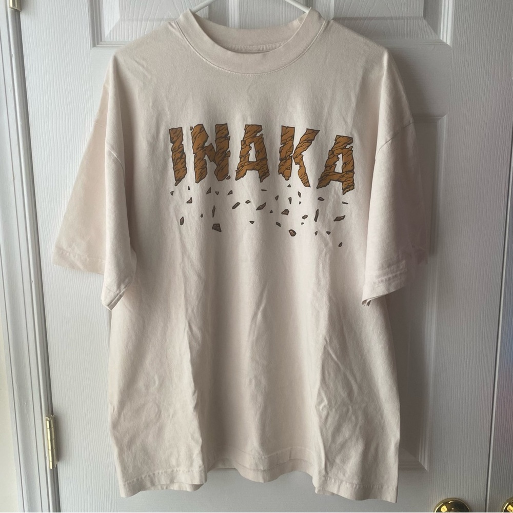 Inaka Power Debris Tee - Cream